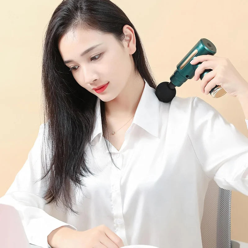 Rechargeable Deep Tissue Massage Gun - Professional Percussion Muscle Massager