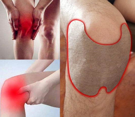 [Pack of 2] Chinese Herbal Knee Pain Relief Patches - 20 Pieces Value Bundle - Free Delivery