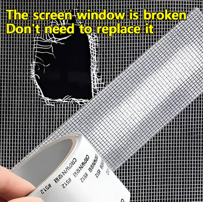 Self-Adhesive Screen Repair Tape – Instant Mesh Fix for Windows & Doors