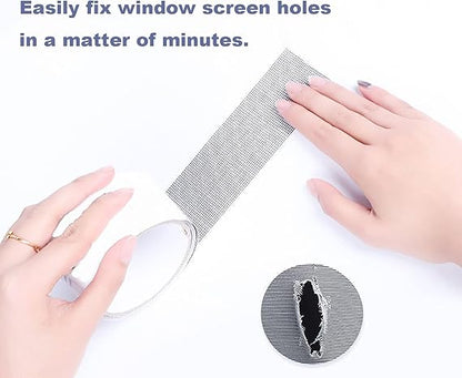 Self-Adhesive Screen Repair Tape – Instant Mesh Fix for Windows & Doors