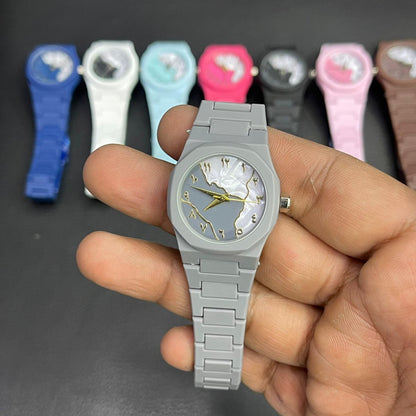 Mini Aura Wrist Watch – Elegant Arabic Dial with Stylish Matte Finish
