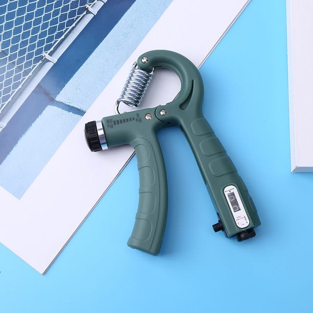 Adjustable Hand Grip Strengthener (5-60kg) with Digital Counter