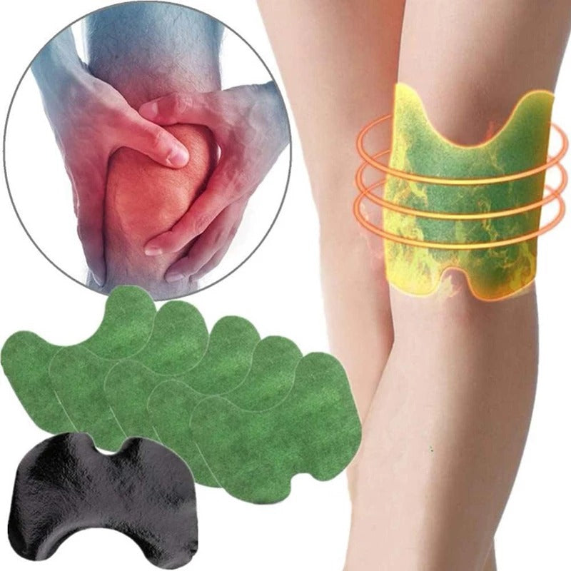 [Pack of 2] Chinese Herbal Knee Pain Relief Patches - 20 Pieces Value Bundle - Free Delivery
