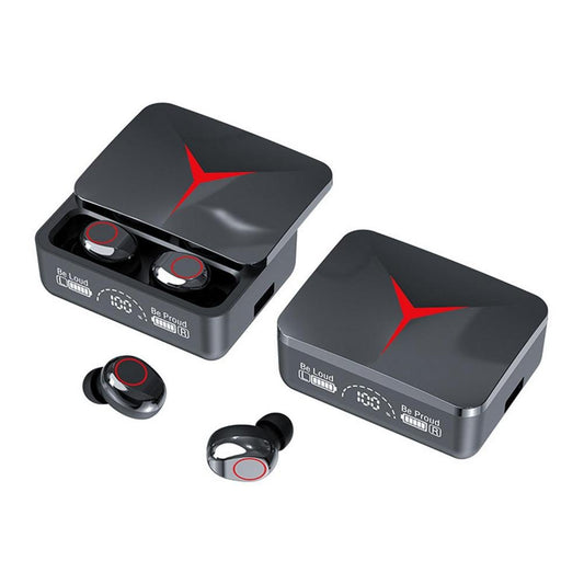 M90 Pro TWS Wireless Earbuds - Bluetooth 5.2 Gaming Headphones with LED Display & ENC Noise Cancelling
